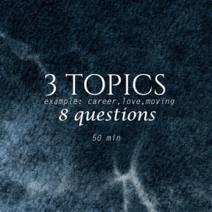 Video or Zoom: 3 Topics 8 Questions Intuitive Consultation - Image 1